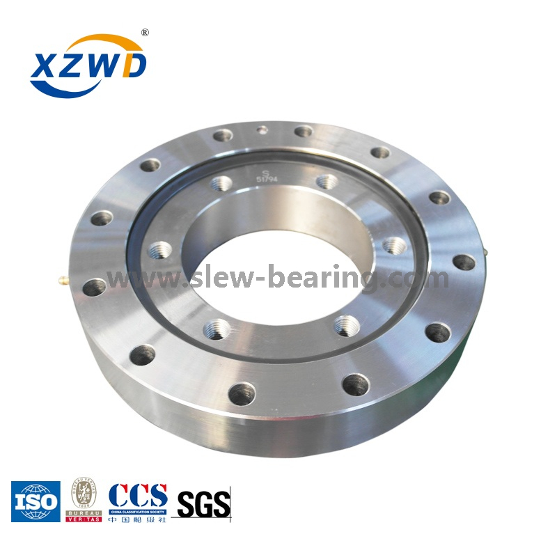 XZWD Brand Stocked Small Diameter Ball Slewing Bearing External Gear for Welding Robot