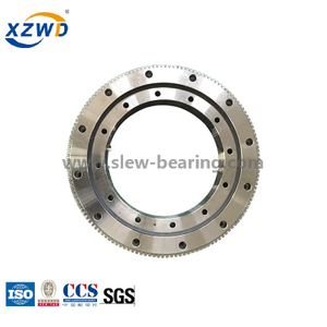 CCS Certified Single Row Four Point Contact Ball Slewing Bearing with Internal Gear for Deck Crane (Q)