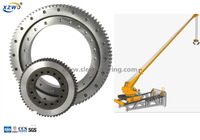 Single Row Four Point Contact Ball Slewing Ring Bearings For Crane