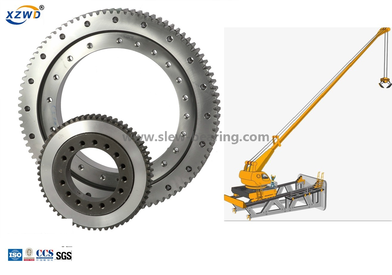 Low Price Excavator spare parts turntable roller slewing ring bearing with  external/Internal gear teeth Manufacture and Factory | Dena