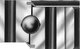 Three types of four point contact ball slewing bearing-2