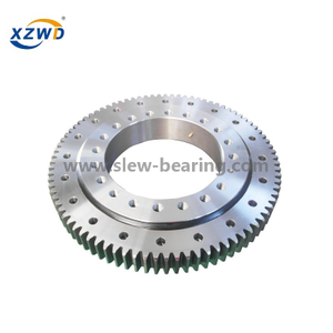 high speed four point contact ball slewing bearing with deformable rings design