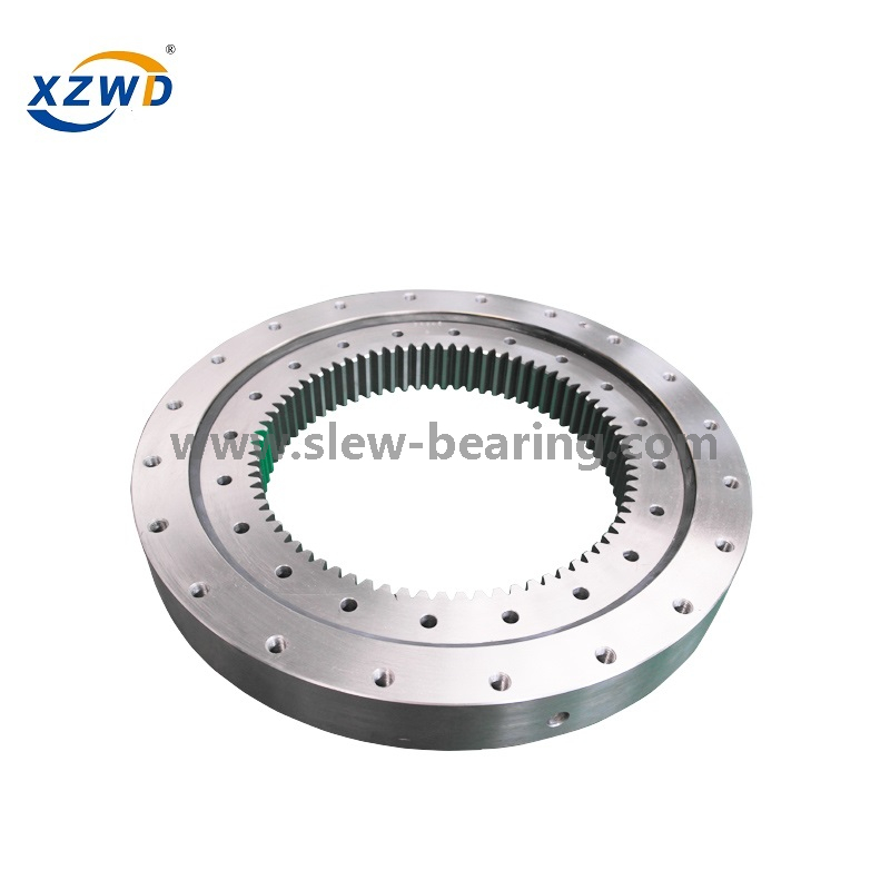 Four Point Contact Single Row Ball Slewing Bearing Ring Trailer