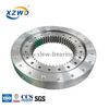 CCS Certified Single Row Four Point Contact Ball Slewing Bearing with Internal Gear for Construction Machines