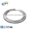 Single Row Four Point Contact Ball Slewing Bearing with External Gear for Ladle Turret (Q)