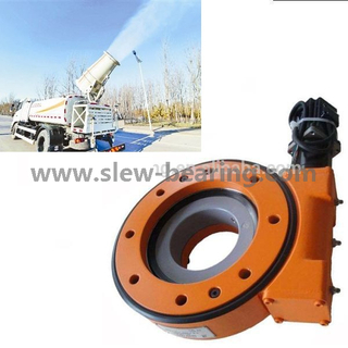 Welding robot use enclosed worm gear SE9 Slewing drive with hydraulic motor price