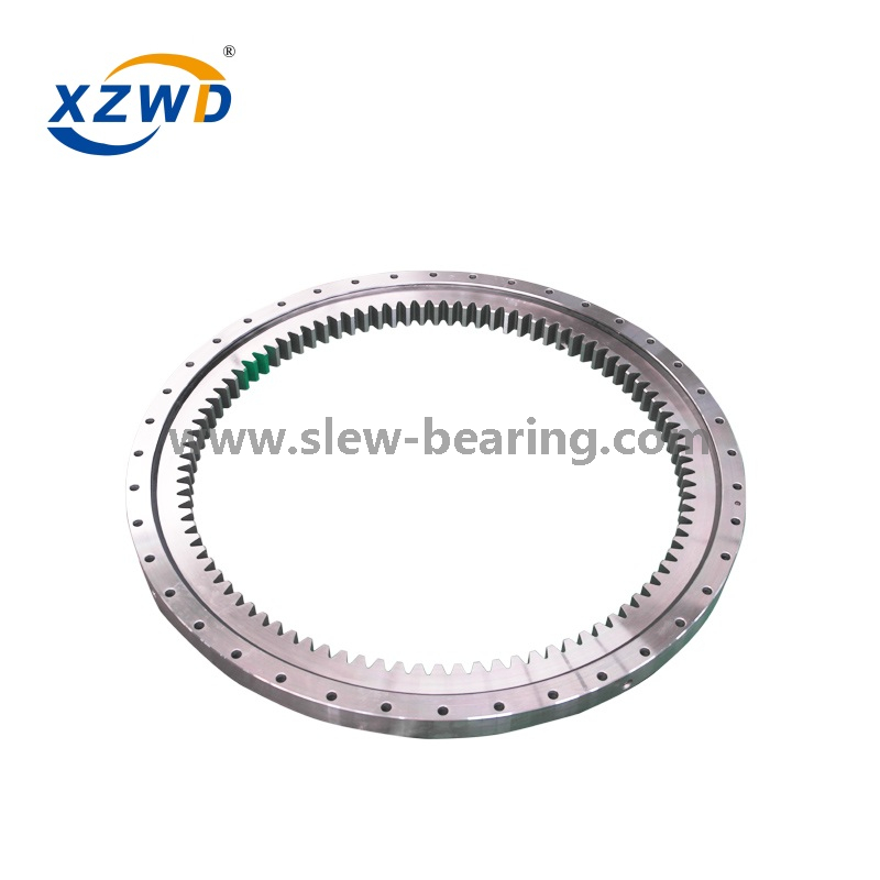 Light Ball Slewing Ring Bearing with Internal Gear for Mud Scraper