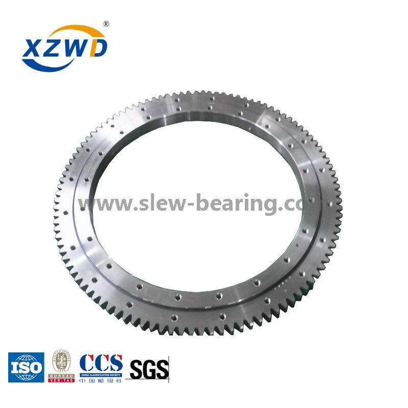 Xuzhou Wanda Slewing Bearing Single Row Four Point Contact Ball Slewing Bearing (Q) External Gear 