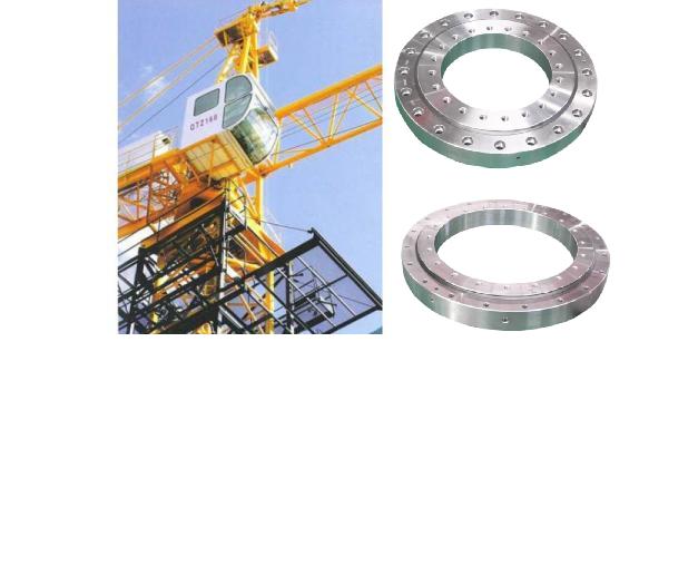 non geared single row ball slewing bearing turntable for tower crane