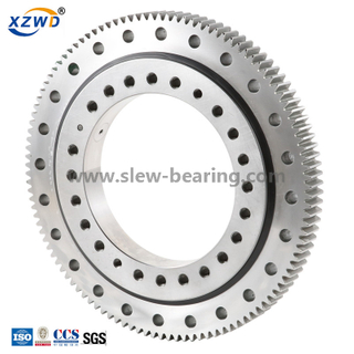 Four Point Contact Slewing Bearing for Load Distribution