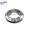 High quality four point contact slewing ring bearing europe with gear for construction machinery