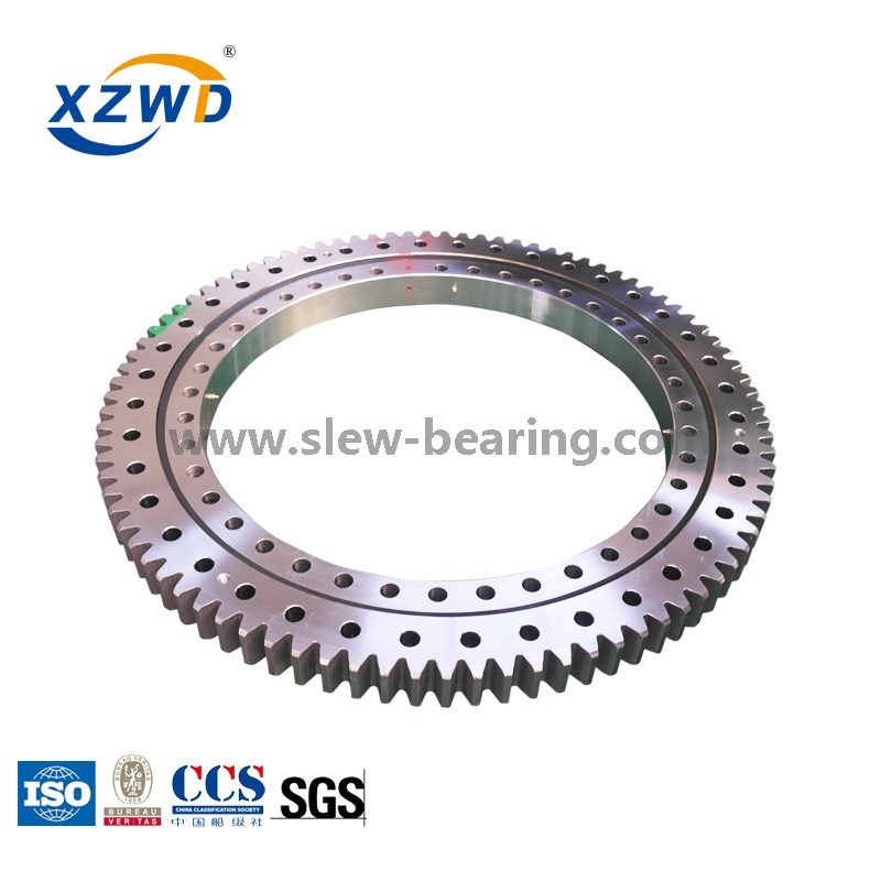 Factory Stable Supplied Various Size Single Row Ball Four Point Crane Ship Unloader Slewing Ring 