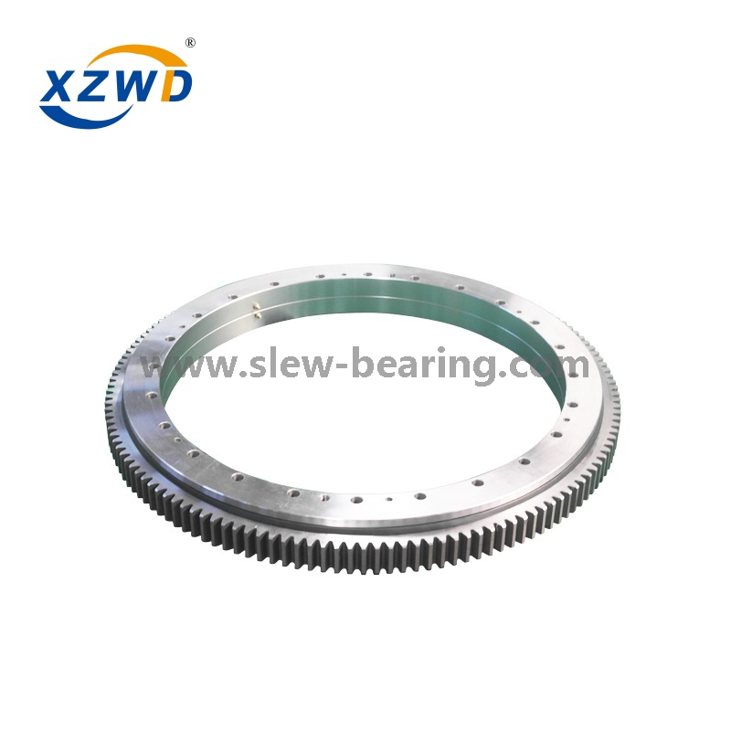 Crane Four-point Contact Ball Bearing with Deformable Swing Bearing 