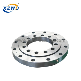 high presicion small diameter cross roller slewing bearing without gear for welding robot