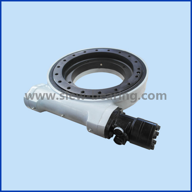 Xuzhou Wanda Slewing Bearing High Quality More Popular Slew Drive Worm Gear Slewing Drive WEB14 with Hydraulic Motor